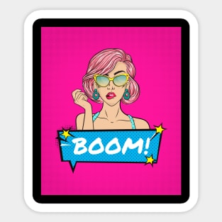 Boom! Sticker